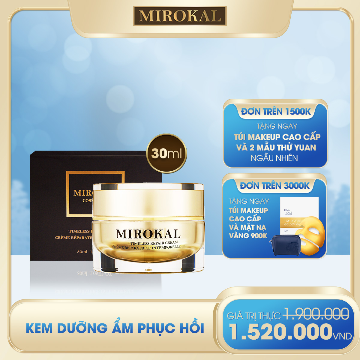 [MIROKAL] TIMELESS REPAIR CREAM 30ml